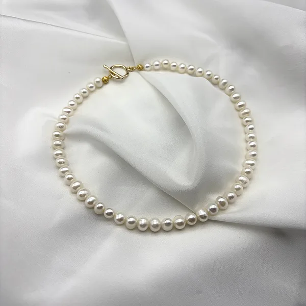 Klasiska pērļu kaklarota – 50€